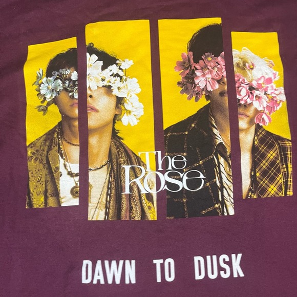 The Rose K-pop Sweatshirt Jacket Size XL Dual Dawn To Dusk - Picture 4 of 6